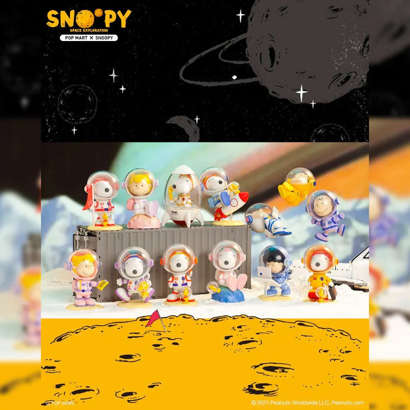 Snoopy - Space Exploration Series Figures Blind Box (1 Random Box)-1