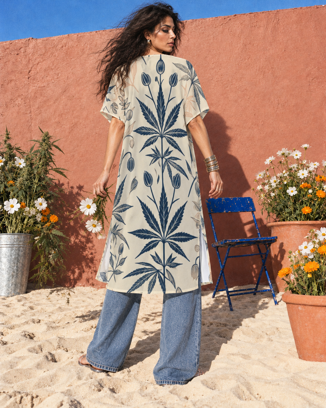 Soft Sativa Mesh Short-Sleeve Cardigan-6