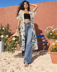 Soft Sativa Mesh Short-Sleeve Cardigan-1