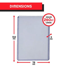 Sports Card Top Loaders EVORETRO Protectors 260 PT-3