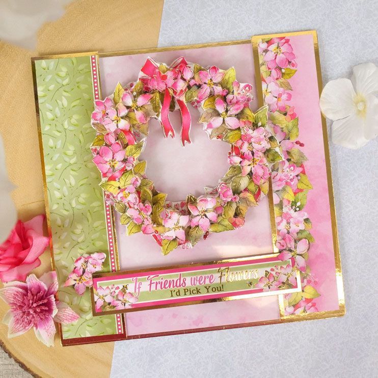 Spring Is In The Air Deco-Large Set - Floral Wreath-5