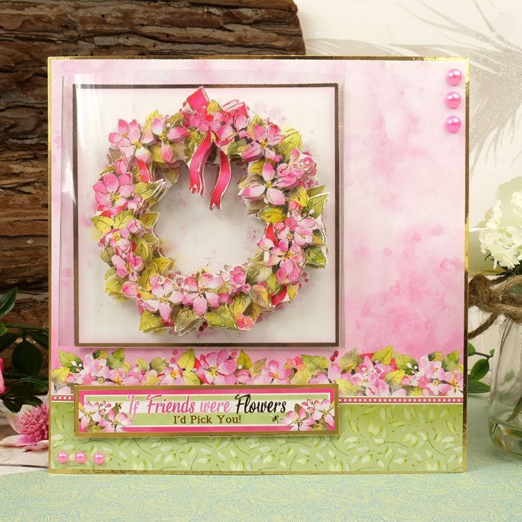 Spring Is In The Air Deco-Large Set - Floral Wreath-8