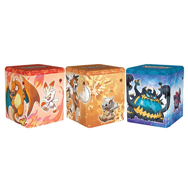 Pokémon TCG - Stacking Tin (Fire, Fighting, Darkness)-1