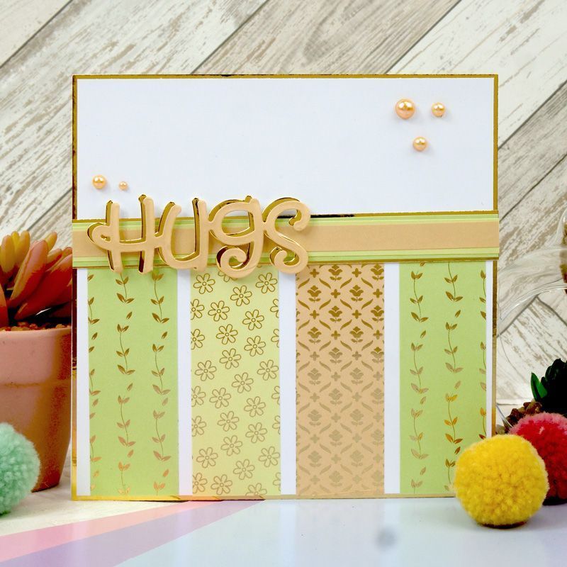 Stickables A5 Self-Adhesive Foiled Paper Pack - Springtime-2