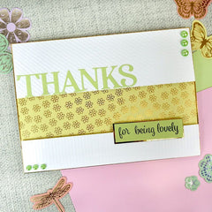 Stickables A5 Self-Adhesive Foiled Paper Pack - Springtime-4