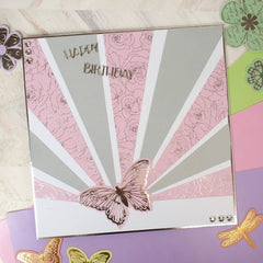 Stickables A5 Self-Adhesive Foiled Paper Pack - Springtime-7