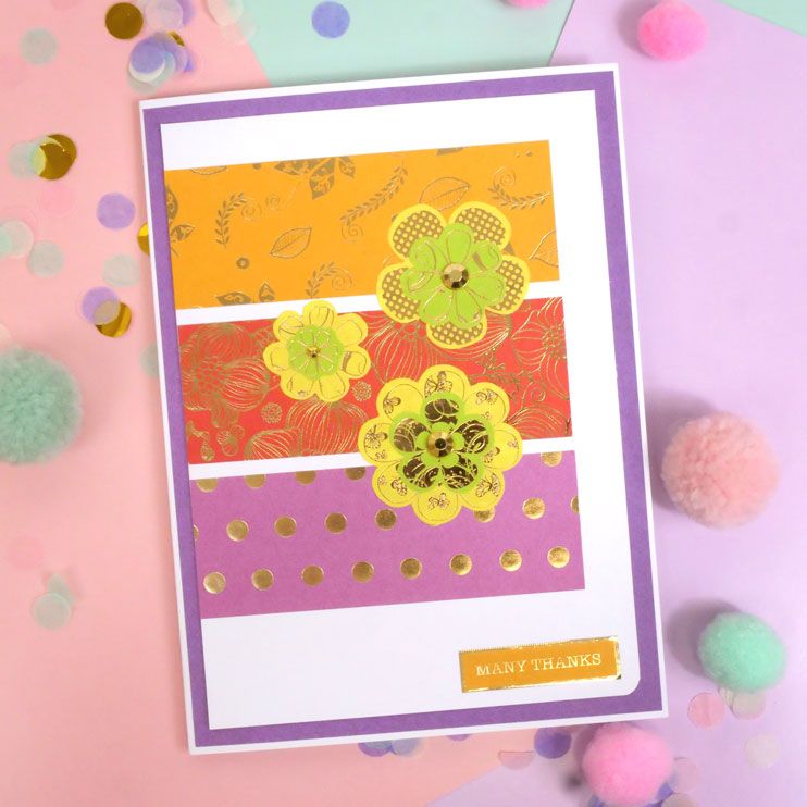 Bold & Bright Stickables A5 Self-Adhesive Foiled Papers-2