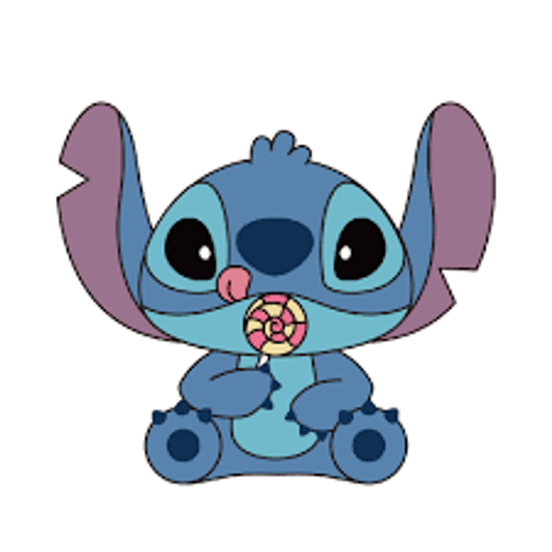 Stitch Lollipop 3D Magnet-1