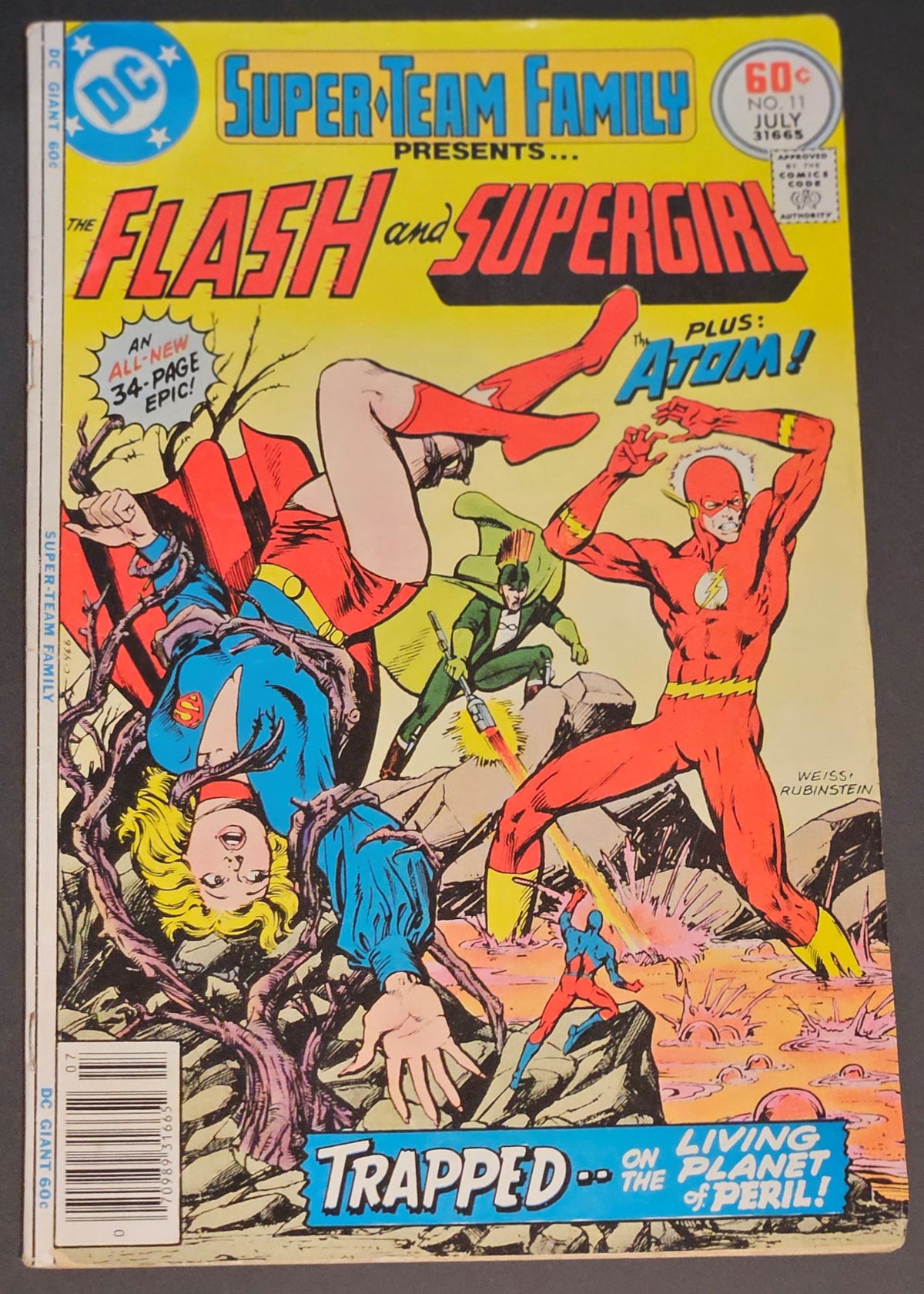 Used - DC - Super-Team Family No.11 The Flash and Supergirl  (1977)