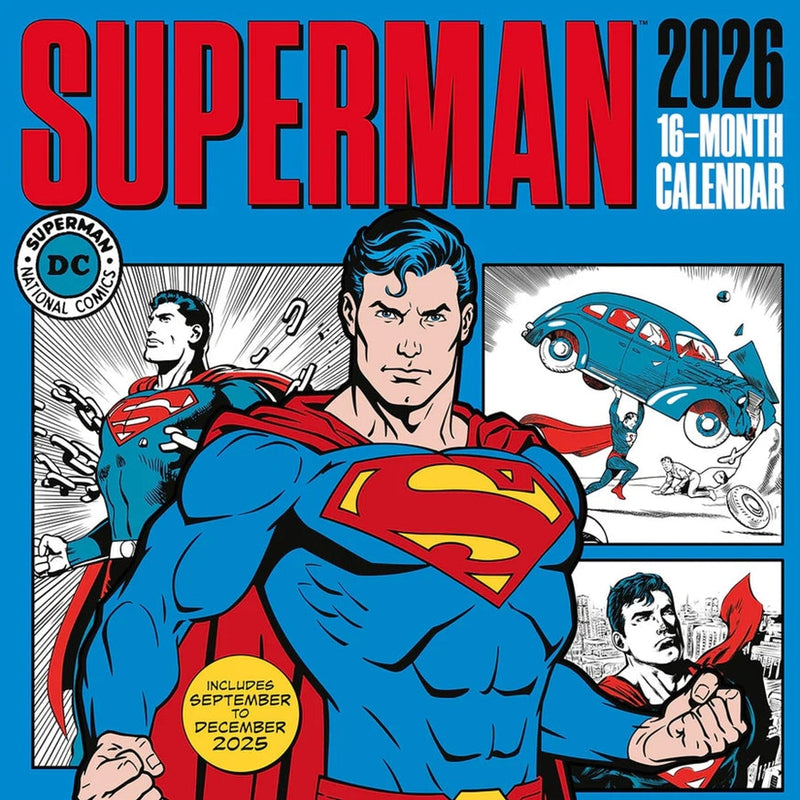 Superman Official 2026 Square Calendar-1
