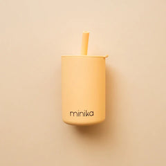 Silicone Straw Cup With Lid-7