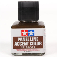 Tamiya Panel Line Accent Color Brown 40mL-1