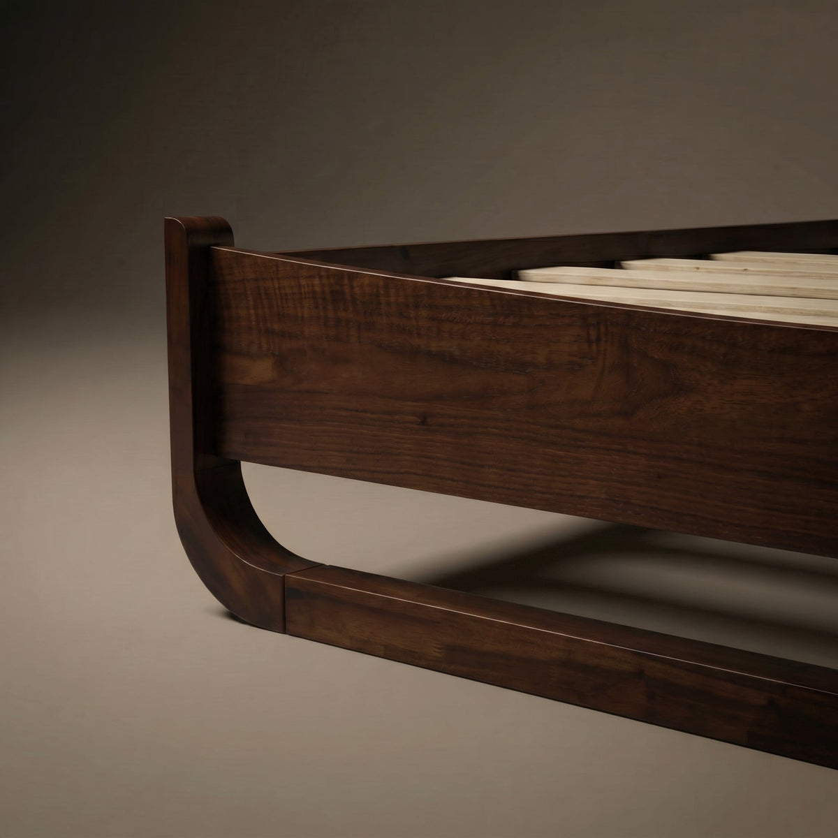 Estructura de cama de madera maciza Sunset-17