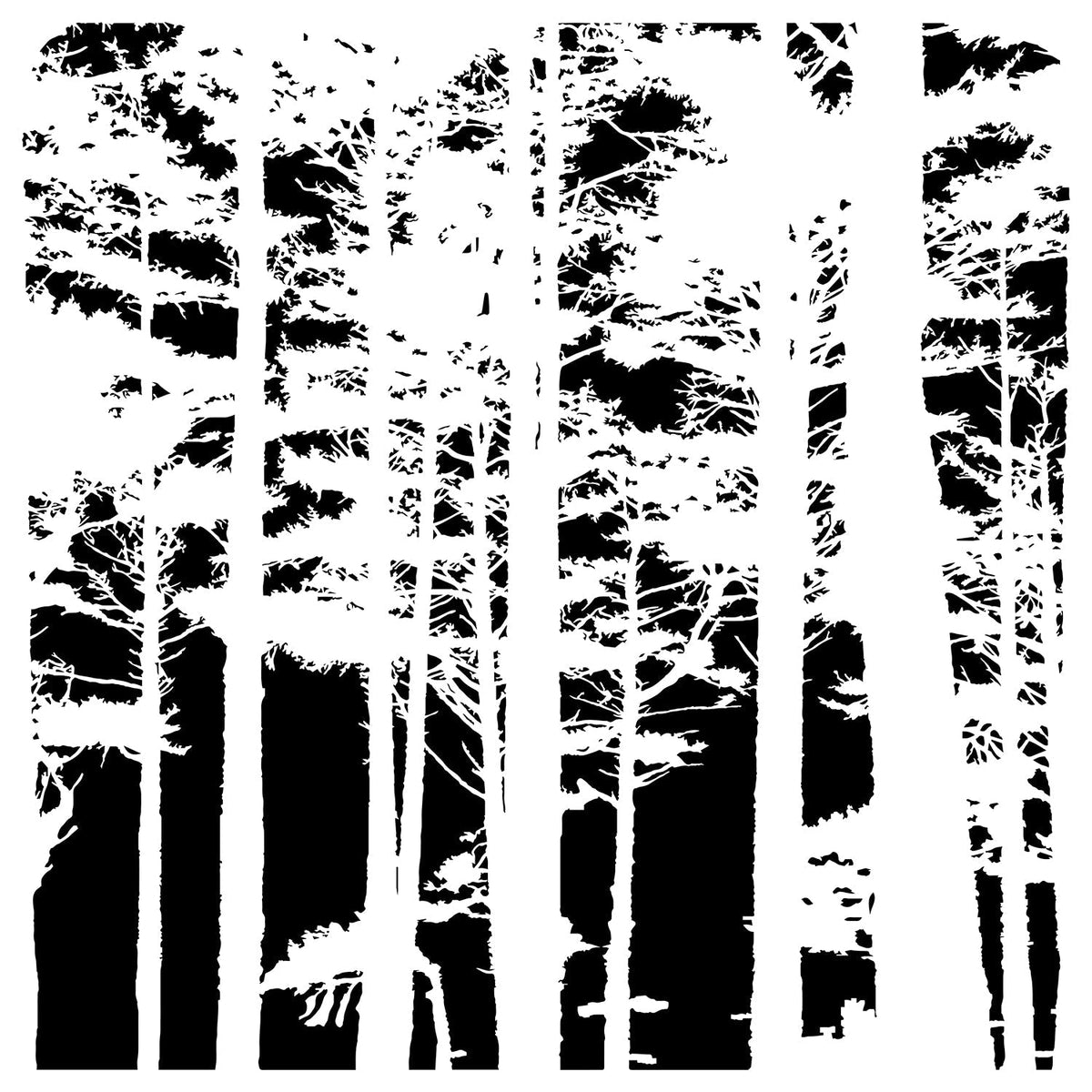 The Crafters Workshop 6x6 Stencil Tree Canopy-1