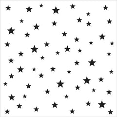 The Crafters Workshop Pochoir 15x15 cm Étoiles scintillantes-1