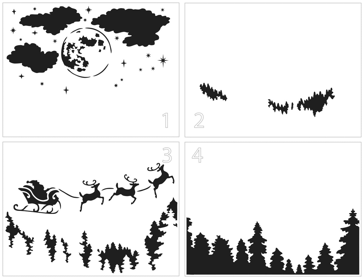 The Crafters Workshop Layered Santa Moon-1