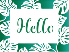 The Crafters Workshop Monstera Banana Leaves Frames-2