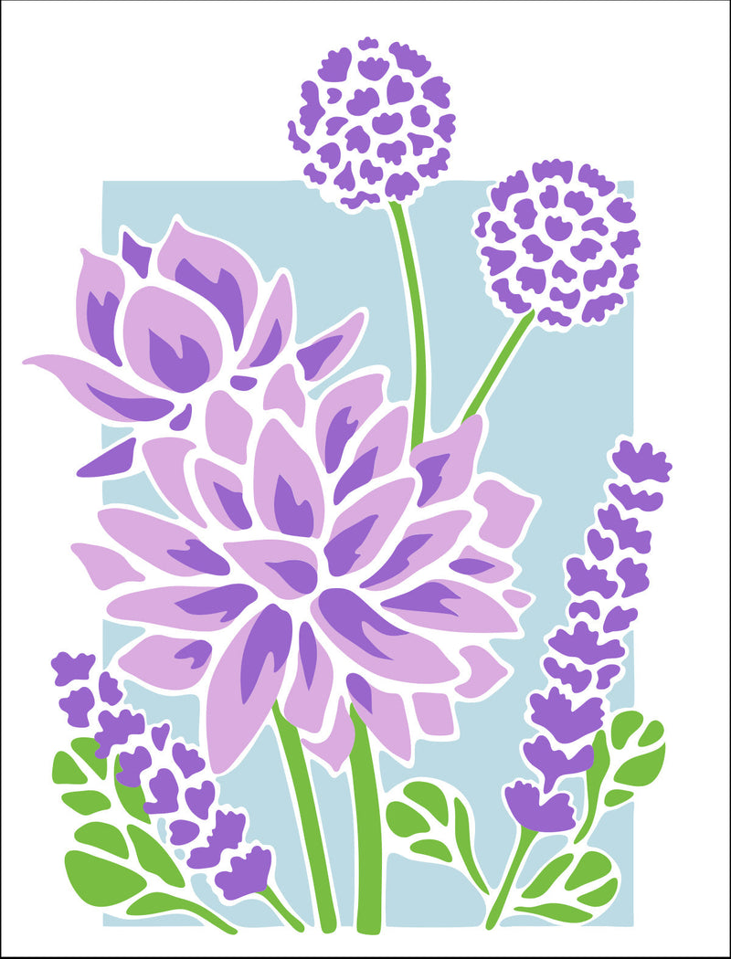 The Crafters Workshop Layered Lotus Bouquet-2