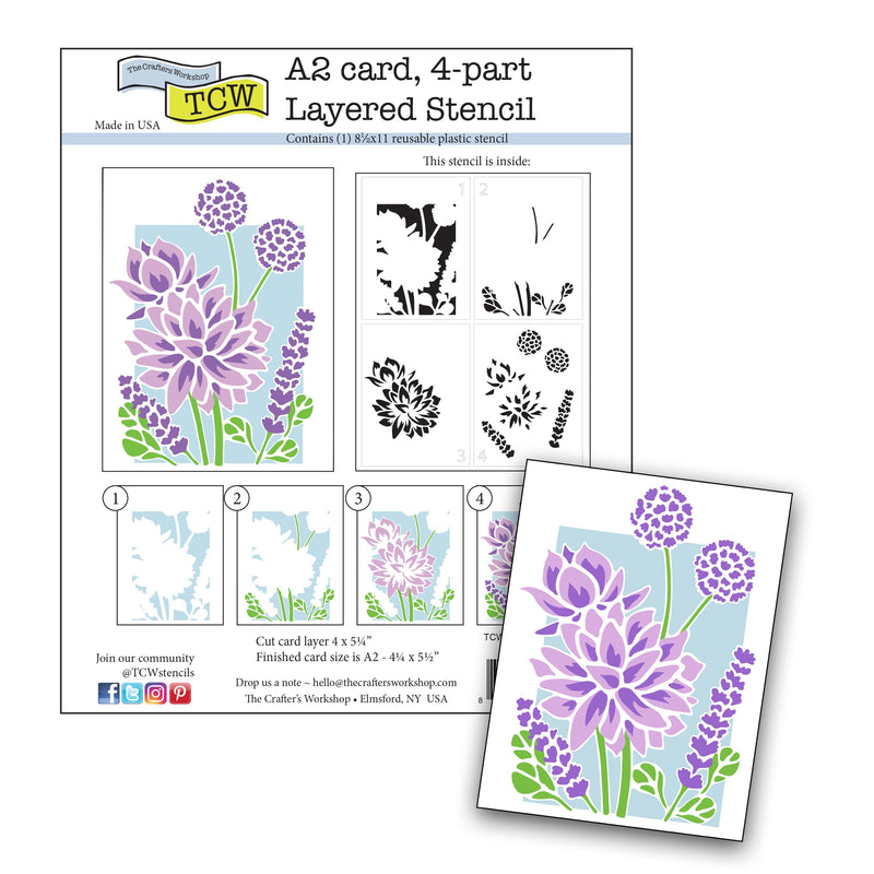The Crafters Workshop Layered Lotus Bouquet-1