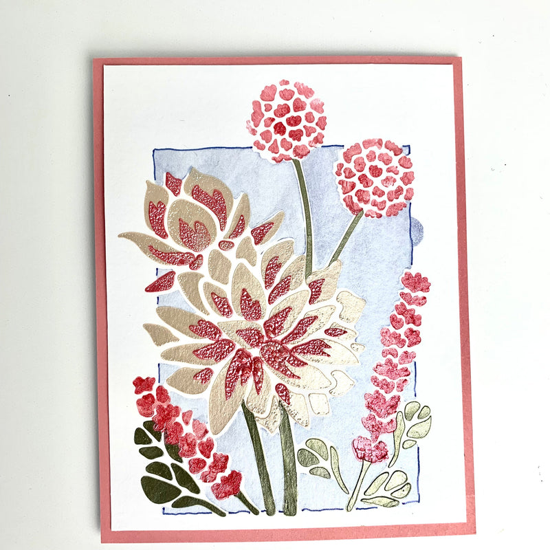 The Crafters Workshop Layered Lotus Bouquet-4
