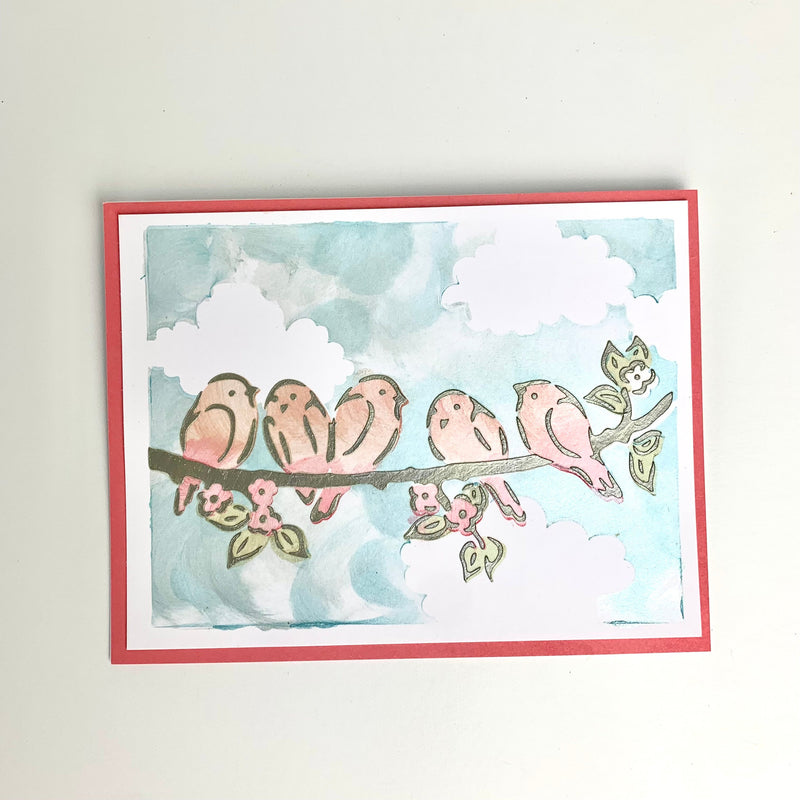 The Crafters Workshop Layered Birds on a Branch-4