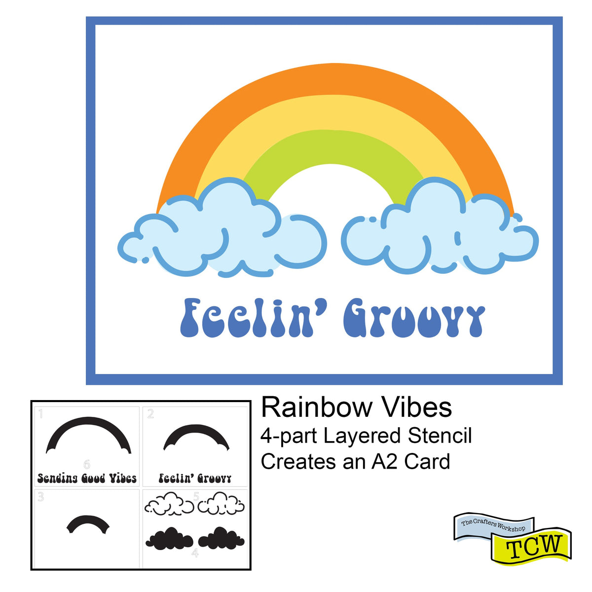 The Crafters Workshop Layered Rainbow Vibes-2