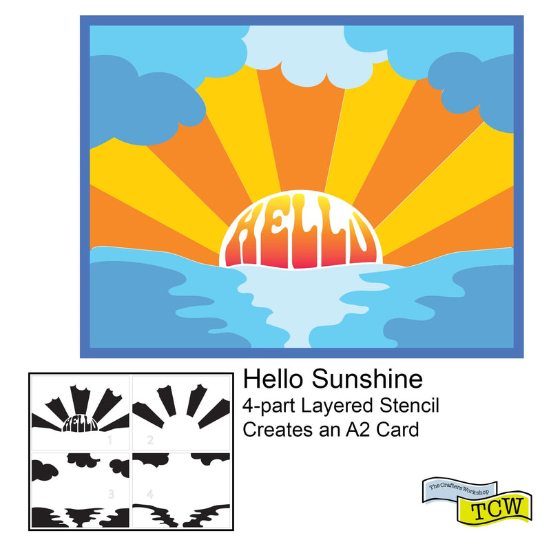 The Crafters Workshop Layered Hello Sunshine-2