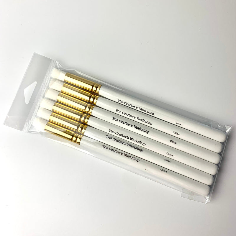 The Crafters Workshop (TCW) Medium Blending Brushes set of 6-1