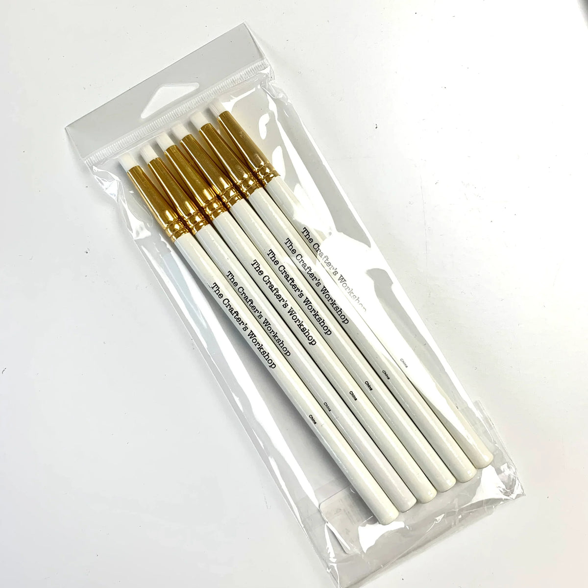The Crafters Workshop (TCW) Small Blending Brushes 6 pieces-1