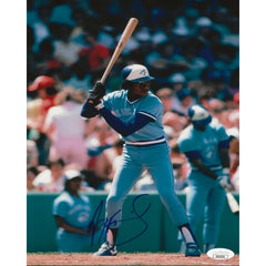 Tony Fernández Autographed Toronto Blue Jays 8x12 Photo-1