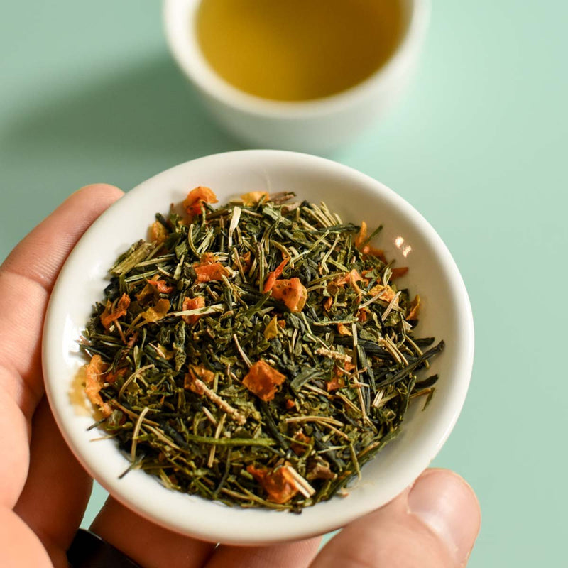 Loose Leaf Tea - Sencha Green Tea, Nettle & Black Spruce-5