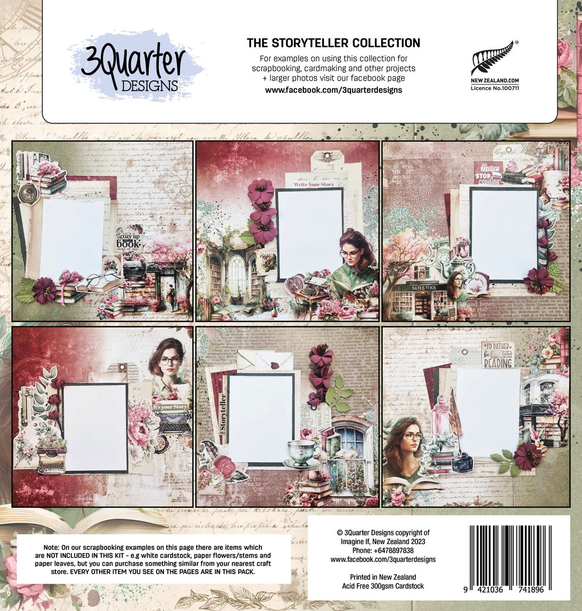 The Storyteller 12x12 Collection Pack-2