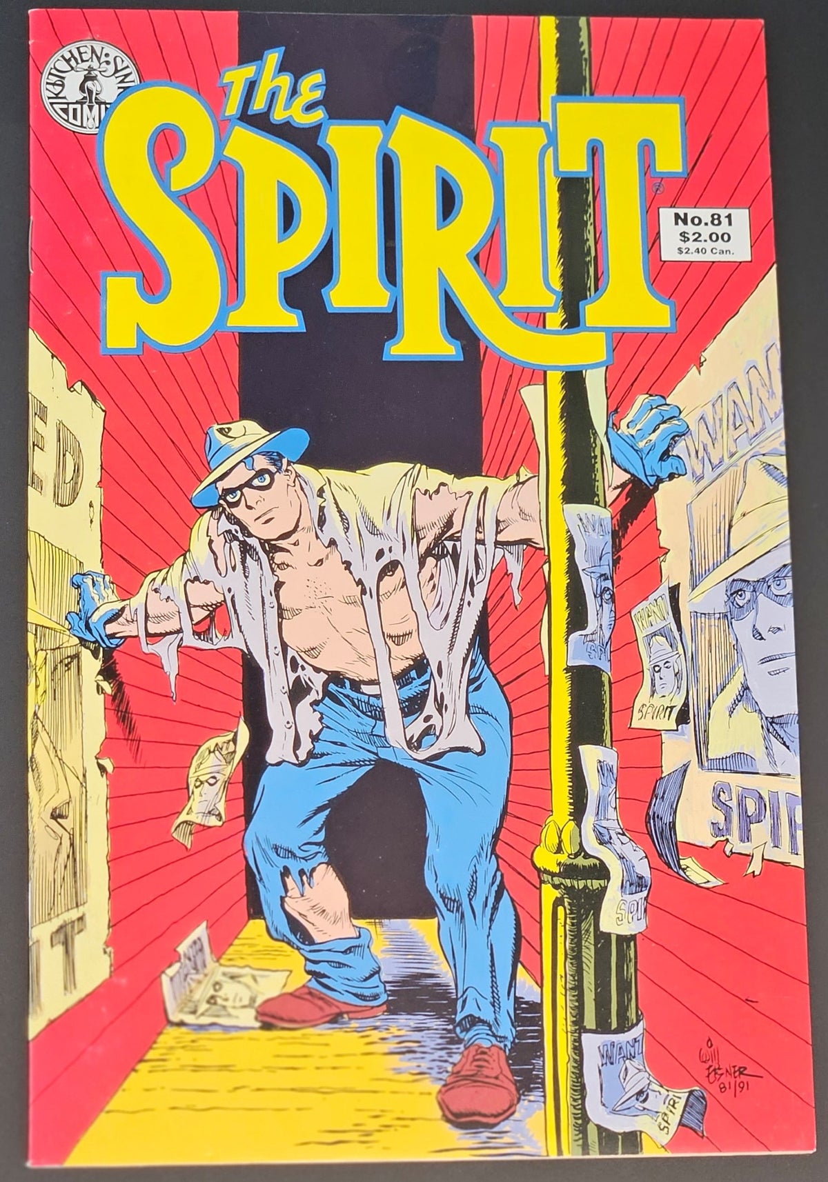 Kitchen Sink Press - The Spirit No. 081 (1991)