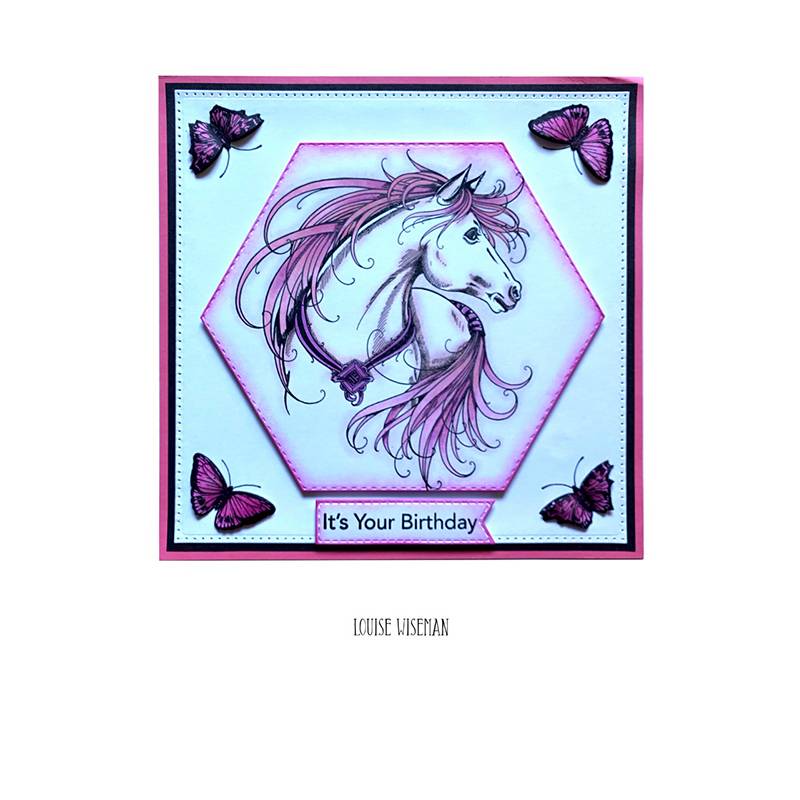 Mustang Harry A5 Clear Stamp Set-3