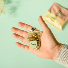 Single Herbal Tea Bag - Rose & Chamomile-3