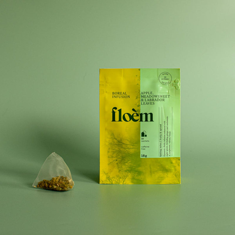 Apple, Meadowsweet & Labrador Tea Herbal Tea Bags-3