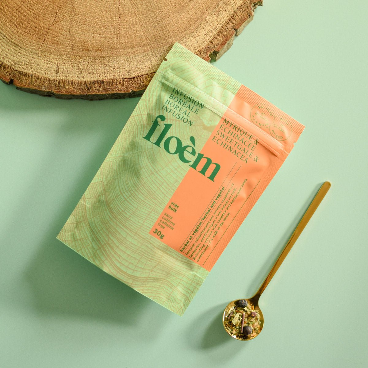 Loose Leaf Herbal Tea - Sweet Gale & Echinacea-4