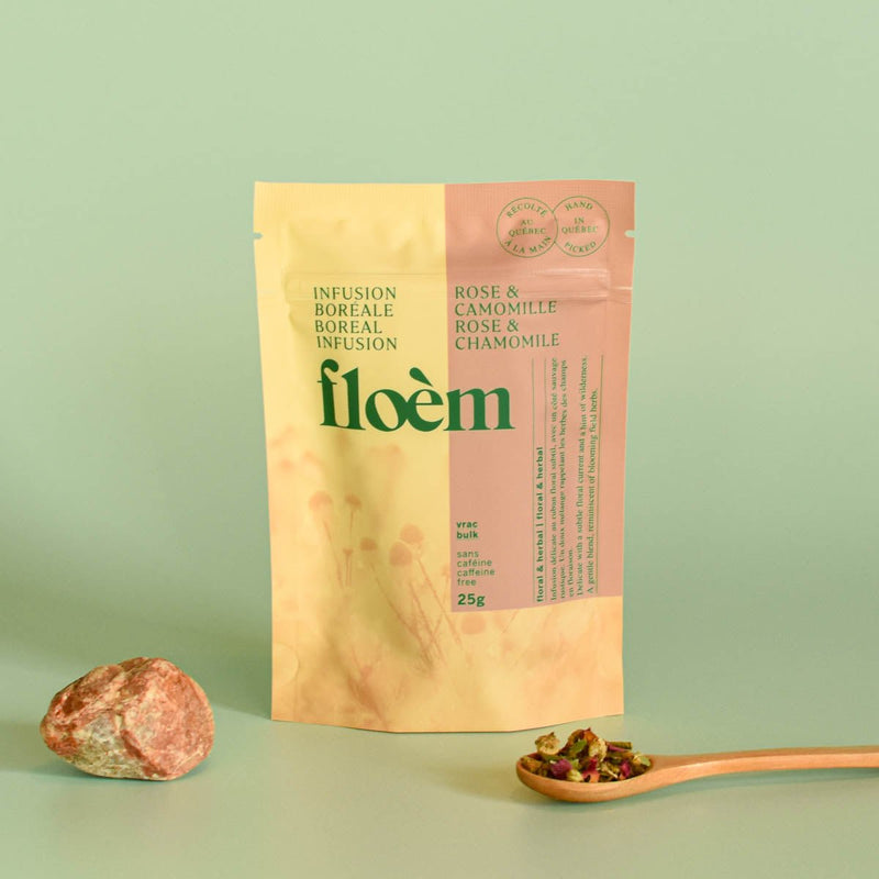 Loose Leaf Herbal Tea - Rose & Chamomile-1