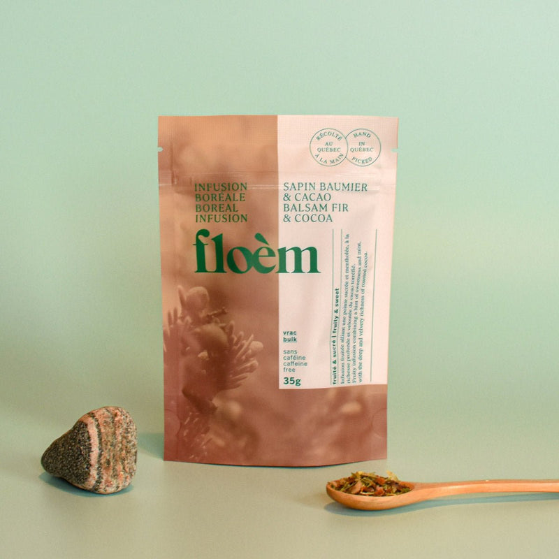 Loose Leaf Herbal Tea - Balsam Fir & Cacao-1