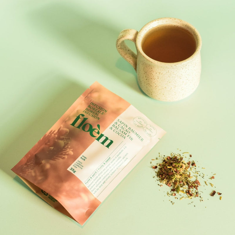 Loose Leaf Herbal Tea - Balsam Fir & Cacao-4