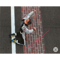 Tony Kanaan Autographed Indianapolis 500 Finish Line Celebration 8x10 Photo-1