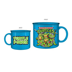 TMNT Classic Group Pose 20oz Ceramic Camper Mug-1