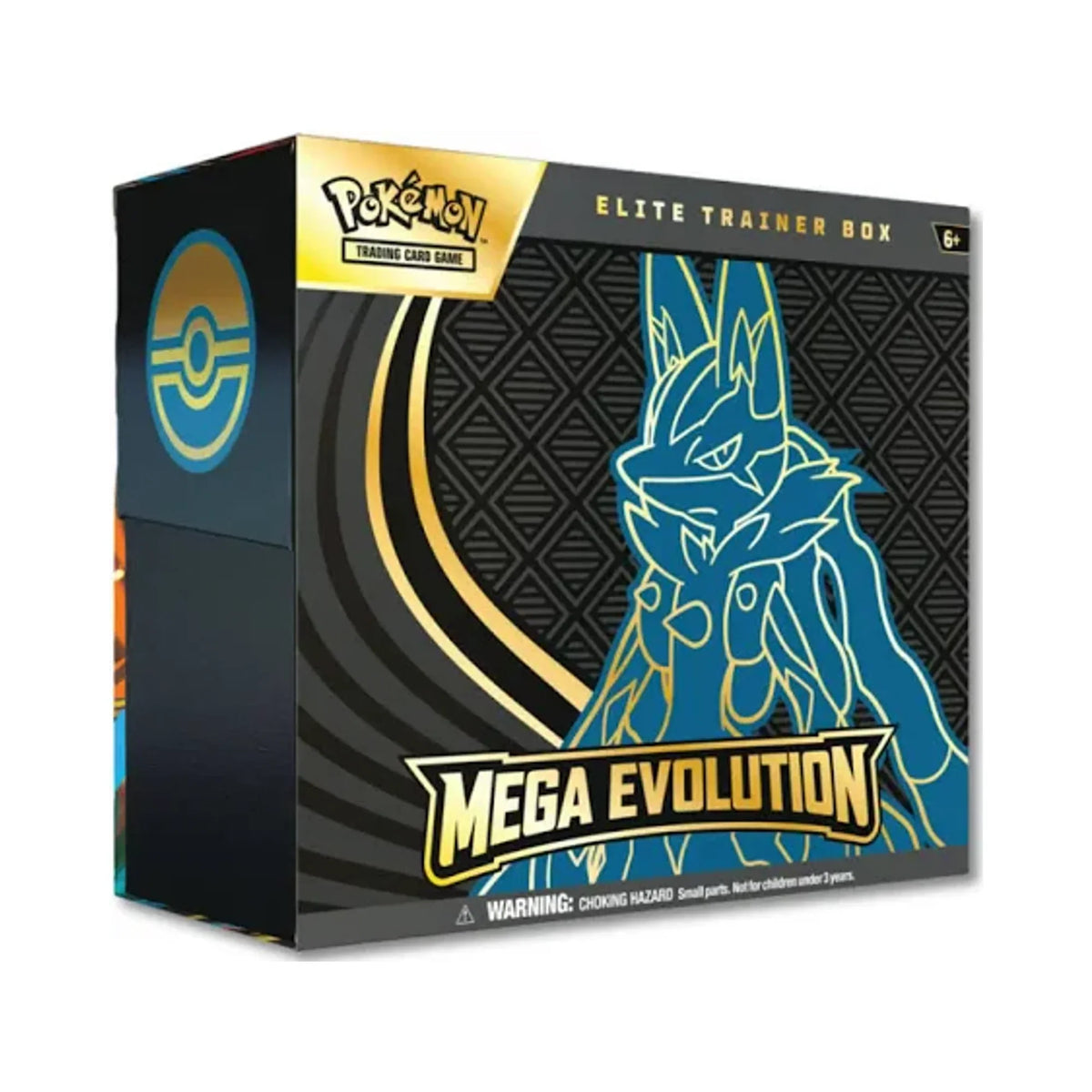 Pokémon TCG - Mega Evolution - Mega Evolution Base - Lucario Elite Trainer Box