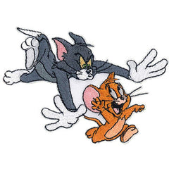 Tom & Jerry Tom Chasing Jerry 4.25"x3" Patch-1