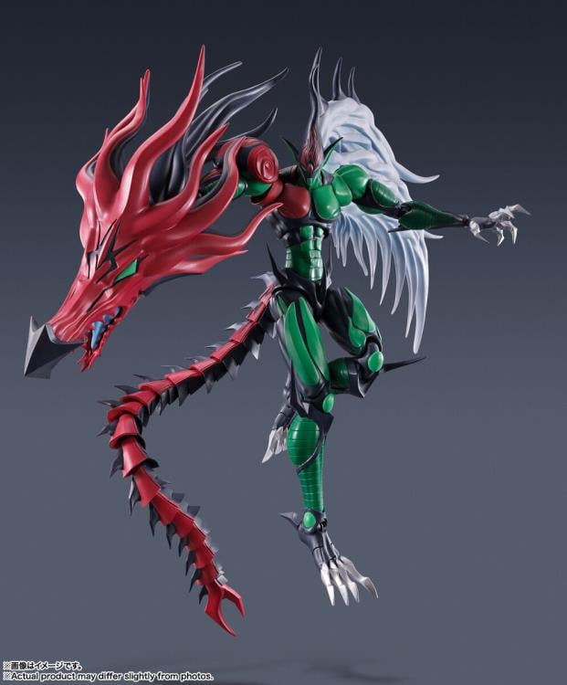 Yu-Gi-Oh! Duel Monsters GX S.H.MonsterArts Elemental Hero Flame Wingman-4