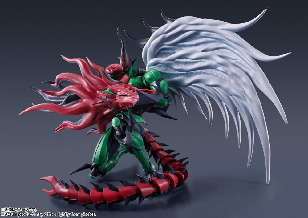 Yu-Gi-Oh! Duel Monsters GX S.H.MonsterArts Elemental Hero Flame Wingman-6