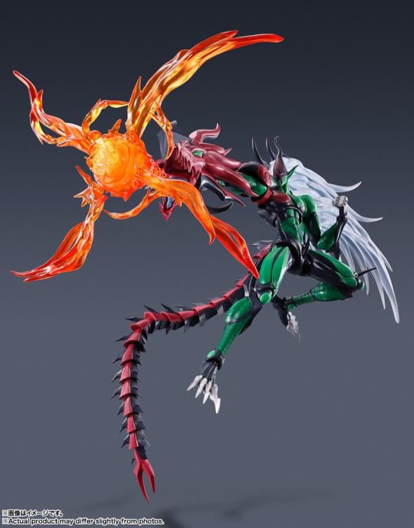 Yu-Gi-Oh! Duel Monsters GX S.H.MonsterArts Elemental Hero Flame Wingman-7