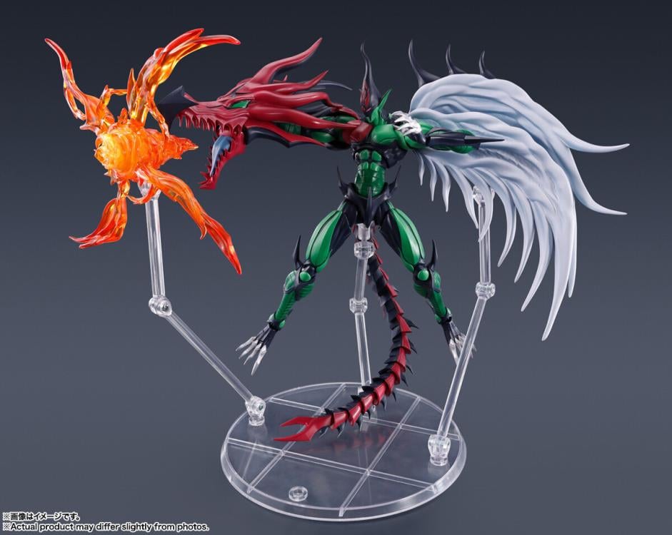 Yu-Gi-Oh! Duel Monsters GX S.H.MonsterArts Elemental Hero Flame Wingman-2