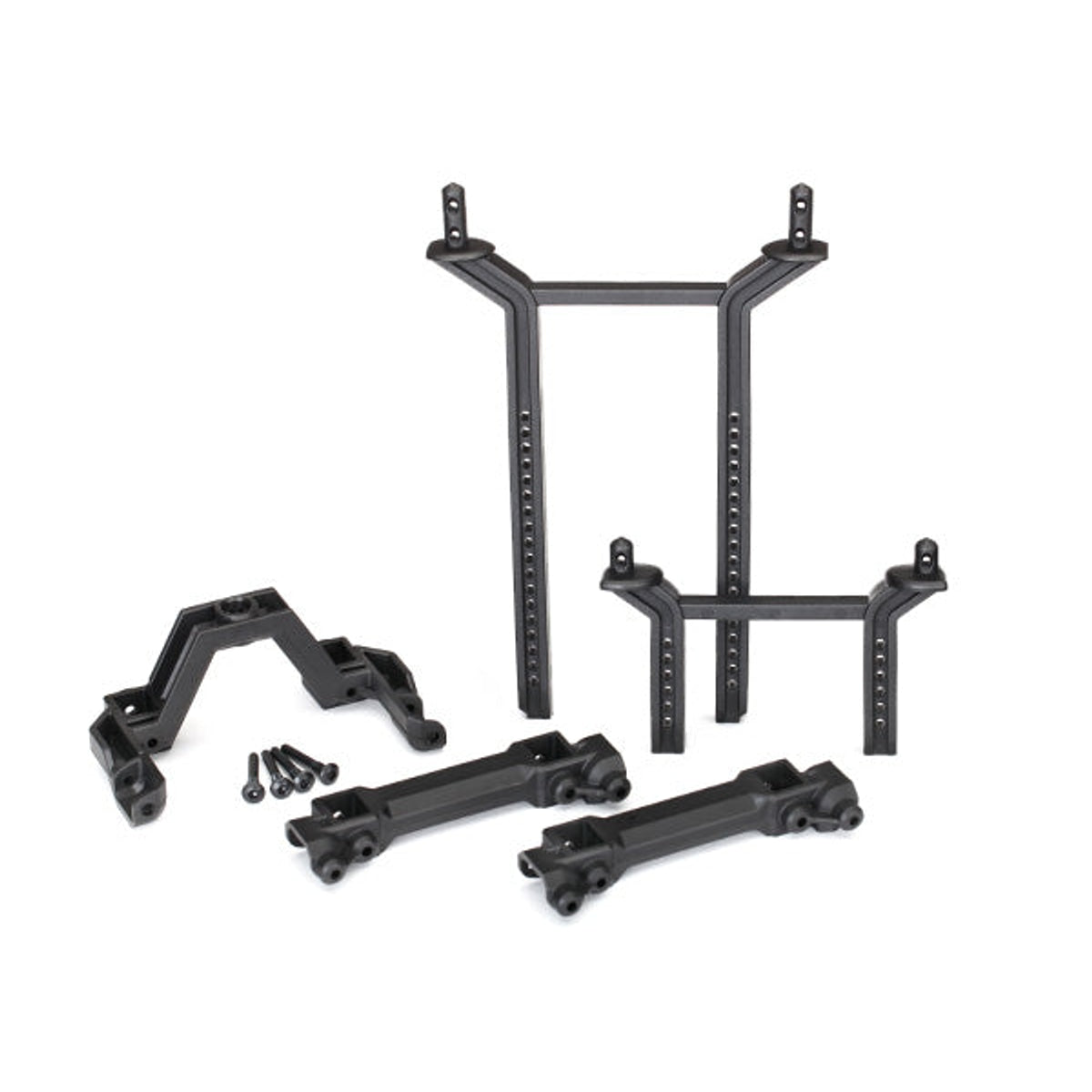 Traxxas Body mounts & posts, front & rear (complete set)