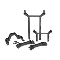 Traxxas Body mounts & posts, front & rear (complete set)-1